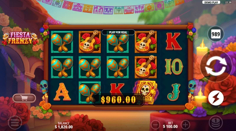 Fiesta Frenzy - 基本ゲームでの勝利の組み合わせ